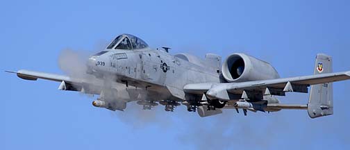 Fairchild-Republic OA-10A Thunderbolt II 81-0939, 354th Fighter Squadron, Goldwater Range, April 12, 2011